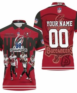 Chris Godwin Number 14 3D All Over Print Polo Shirt- Tampa Bay Buccaneers Fan Gift
