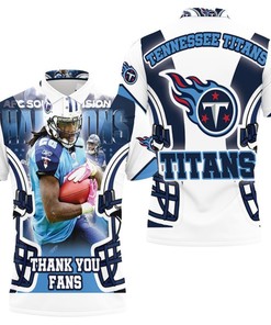 Chris Johnson 28 Tennessee Titans 2021 3D Polo Shirt - Celebrating The Afc South Division Champions