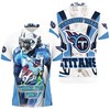 Chris Johnson 28 Tennessee Titans Super Bowl 2021 Afc South Division 3D All Over Print Polo Shirt - Great Gift For Sport