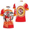 Chris Jones 95 Personalized 3D Polo Shirt For Fans Of Kc Chiefs