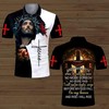 Christian Jesus I Will Rise When He Calls My Name Personalized Polo Shirt - Ideal Gift For Christian Fans