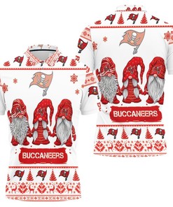 Christmas Gnomes Tampa Bay Buccaneers 3D Personalized Polo Shirt