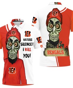 Cincinnati Bengals Haters I Kill You 3D Printed Polo Shirt For Fans