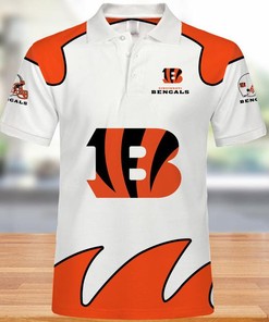 Cincinnati Bengals Polo Shirt For Fans