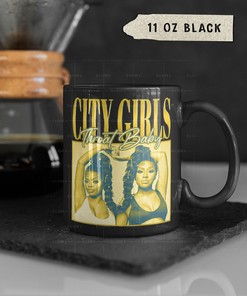 City Girls Coffee Mug, Twerkulator Hip-hop Rap 90s Mug, Music Tour Fan Cup, Classics Retro Mug, Movie Mug Ideas