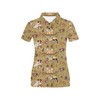 Classic Ancient Greek Pattern Design Women'S Polo Shirt - Perfect Gift