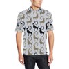 Classic Goat Pattern Polo Shirt For Men - Perfect Addition To Any Goat Lover'S Wardrobe
