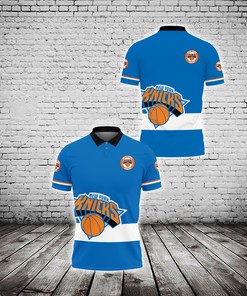 Classic Mascot Logo Gift For Knicks Fans 3D Polo Shirt For New York Knicks Fans - Perfect For Fans