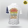 Classic Polo Shirt With Unique Design For Golf Enthusiasts - A Perfect Gift