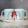 Cloud Nine Personalized Valentine Mug - Customized Mug for Him and Her with Quotes and Happy Valentines Day Mug