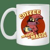 Coffee Improves My Magic Personalised Valentine's Day Mug
