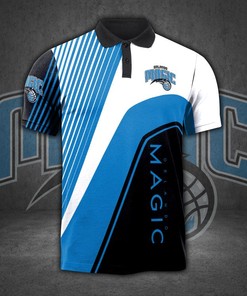 Comfortable And Versatile 3D Printed Polo Shirt For Orlando Magic Fans