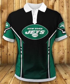 Comfy And Stylish Casual Polo Shirt For New York Jets Fans - Comfy And Stylish