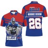 Commemorate Buffalo Bills' Afc East Championship With Boobie Dixon And A 3D Polo Shirt