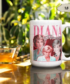 Commemorate Princess Diana's Legacy with this Tribute Coffee Mug for Fans and Collectors