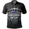 Cook Islands Men'S Gray Turtle Printed Athleisure T-Shirt