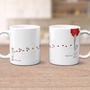 Couple Cup Coffee Cup Gift For Valentines Day Wedding, Unique Valentines Day Gift Idea