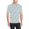 Cow Happy Pattern Print Design Polo Shirt - Gift Idea For Cow Lovers And All Over Print Polo Shirts Fans