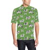 Cow Happy Print Pattern Polo Shirt - Show Off Your Love For Cows With This Unique Polo Shirt - Fan Gift