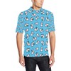 Cow Pattern Print Design Polo Shirt - A Creative Way To Show Your Love For Cows With An All Over Print Polo Shirt