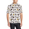 Cow Pattern Print Design Polo Shirt - A Playful Way To Show Your Love For Cows With An All Over Print Polo Shirt