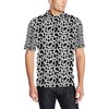 Cow Skin Pattern Print Design Polo Shirt - Stand Out On The Golf Course With This Unique Cow Print Polo Shirt
