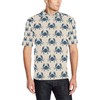 Crab Pattern Print Design Polo Shirt - Ideal For Beachgoers And Fans Of All Over Print Polo Shirts - Gift Idea