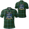 Cranstoun All Over Print Polo Shirt - Scottish Heritage Polo Look