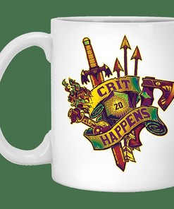 Crit Happens ValentineDay Funny Coffee Mug