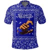 Cross Pattern Print Design Polo Shirt - A Sophisticated Twist On The All Over Print Polo Shirt - Gift Idea For Fans