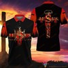 Cross Polo Shirt - Jesus Saved My Life - Perfect Gift For Christian Fans
