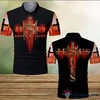 Cross Polo Shirt - Jesus Saves - Inspirational Christian Gift