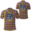 Culloden Tartan Polo Shirt - Celtic Scottish Warrior Clothing For Golfers