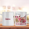Custom Book Lover Ceramic Mug Gift Idea, Perfect Gift For Coffee Lovers, Valentine's Day Mug