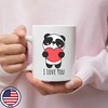 Custom I Love You Mug Set - Funny Wife or Husband Gift Mug, Perfect Valentine's Day or Anniversary Gift