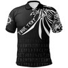 Custom Special Raven Polo Shirt - Tattoo Inspired Design For The Edgy Polo Shirt Lover - Perfect Gift Idea