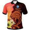 Custom Tribal Tuna Fish Yap Personalized Polo Shirt For Fishing Fans