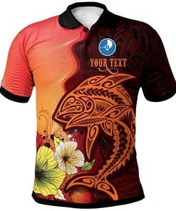 Custom Tribal Tuna Fish Yap Personalized Polo Shirt For Fishing Fans
