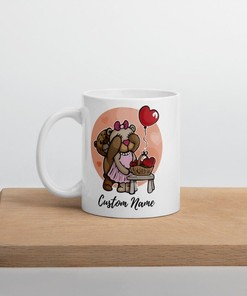 Custom Valentine's Mug: Personalised Gift For Her, Him Or Secret Valentine