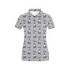 Custom Witch Print Women'S 3D Polo Shirt For Halloween Lovers