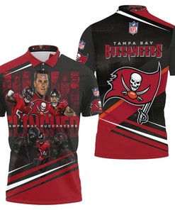 Customizable Clinched Polo Shirt- Tampa Bay Buccaneers Gift For Fans