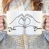 Customized Couples Coffee Mug - Gift For Anniversary - Valentine's Day Gift - Valentines Day Mug For Her