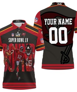 Customized Tampa Bay Buccaneers Nfc South Division Champions Super Bowl 2021 Personalized Polo Shirt - Ideal For Fans