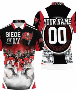 Customized Tampa Bay Buccaneers Siege The Day Nfc South Division Champions 2021 Personalized Polo Shirt