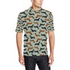 Cute Dachshund Print Polo Shirt - A Charming Polo Shirt For Fans Of Dachshunds And Dogs - Ideal Gift Idea