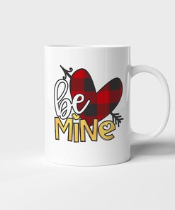 Cute Valentine Mug Set - Be Mine Valentines Mug, Ceramic Gift For Her or Him