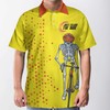 Cycling Enjoy The Ride Skull Polo Shirt - Perfect For Cycling Enthusiasts