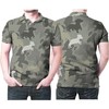 Dachshund Camo Pattern 3D Printed Polo Shirt - A Playful Polo Shirt For Dachshund Lovers - Perfect Gift Idea For Dog