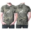 Dachshund Camo Style 3D Printed Polo Shirt - A Must-Have For Dachshund Lovers And Polo Shirt Enthusiasts
