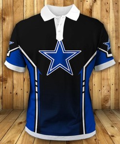 Dallas Cowboys Casual Polo Shirt, The Perfect Gift For Fans